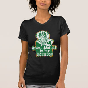 Camiseta O santo Patrick é meu ficar em casa