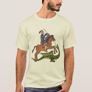 Camiseta O Santo Romano George e o Dragão