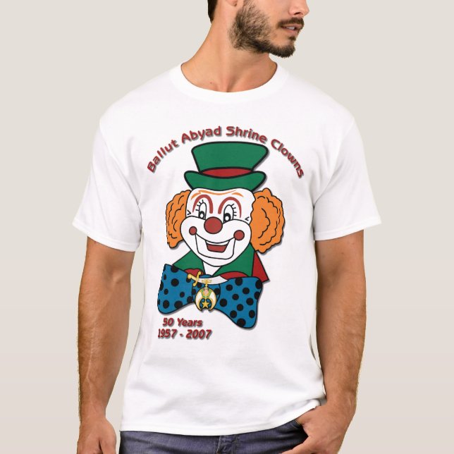Camiseta O santuário Clowns -50 anos (Frente)