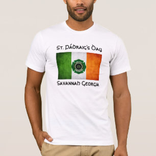 Camiseta O sapador-bombeiro de St Patrick do savana