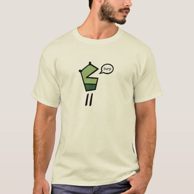 Camiseta o sapo burps para gajos (Frente)