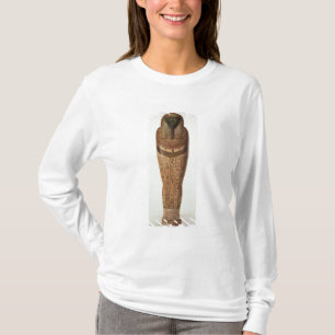 Camiseta O sarcófago de Psamtik mim (664-610 BC) tarde por