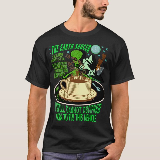 Camiseta O Saucer da Terra (Frente)