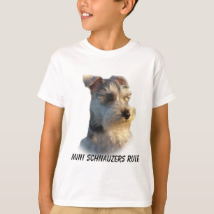 Camiseta O Schnauzer diminuto caçoa o t-shirt