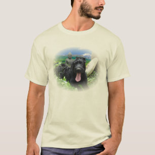 Camiseta O Schnauzer gigante alcança o nirvana