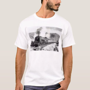 Camiseta O Scot real, locomotiva interurbana