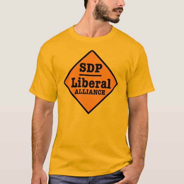 Camiseta O SDP Alliance liberal assina (Frente)