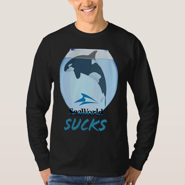 Camiseta O Sea World é Terrível (Frente)