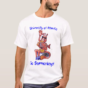 Camiseta o seamonkey, universidade de Atlantis, vai