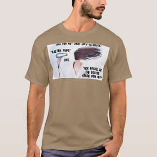 Camiseta O secador de cabelo