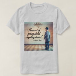 Camiseta O Segredo De Pegar Por Mark Twain