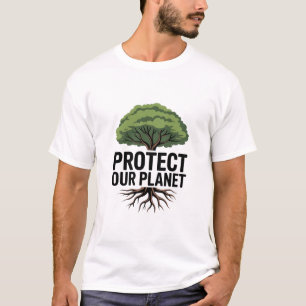 Camiseta O Segredo para um Futuro mais Verde está Arraigado