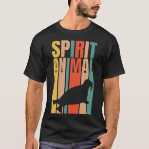 Camiseta O Selo É O Meu Retro De Animais Espirituosos