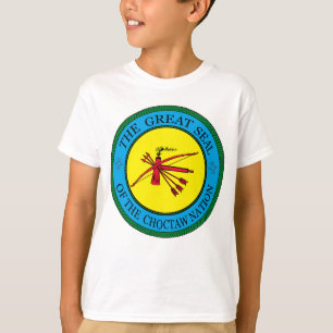 Camiseta O Selo Excelente da Nação Choctaw de Oklahoma