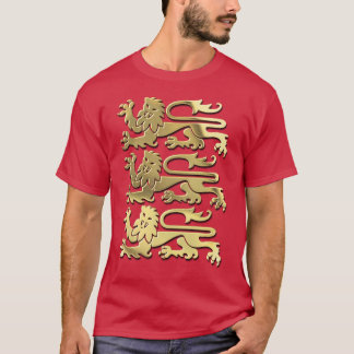 Camiseta O Selo Excelente do Rei Richard I da Inglaterra
