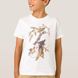 Camiseta O sem-fim de Audubon que come a toutinegra