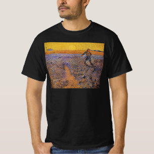 Camiseta O Semeador por Vincent van Gogh