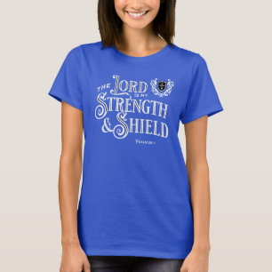 Camiseta O Senhor é a Minha Força Escritura