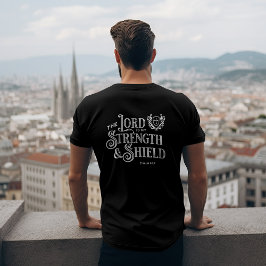 Camiseta O Senhor é a Minha Força Escritura
