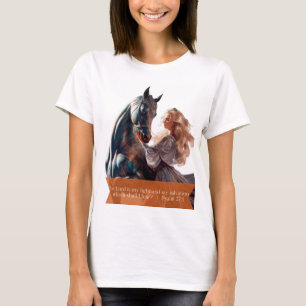 Camiseta "O Senhor é a minha luz e a minha salvação...