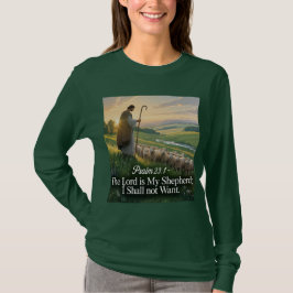 Camiseta O Senhor É Meu Pastor