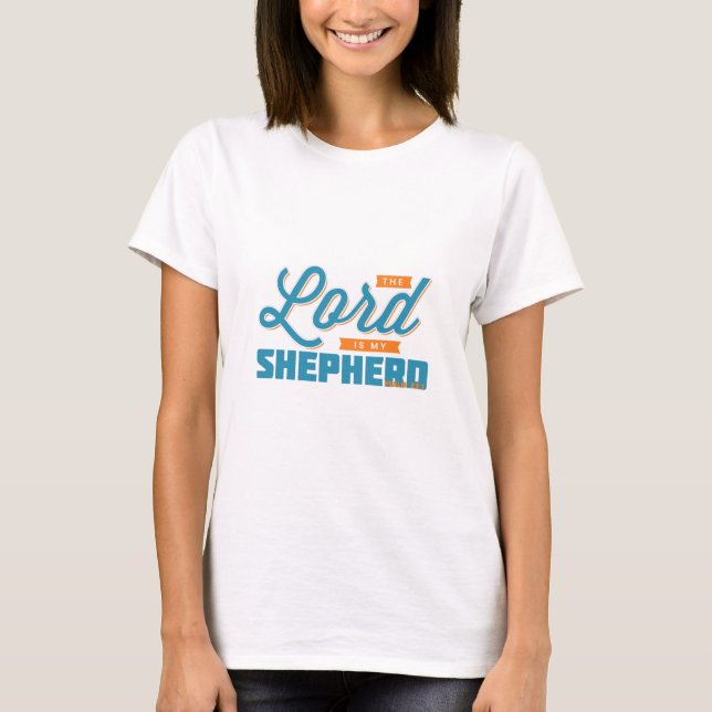 Camiseta O Senhor é meu pastor (Frente)