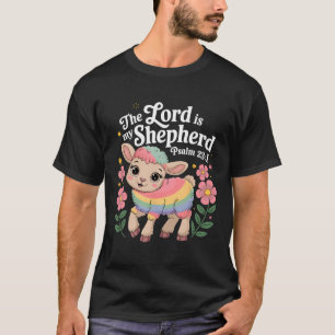 Camiseta O Senhor É Meu Pastor Páscoa Fé Cristã Bíblia