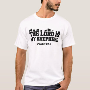 Camiseta O Senhor É Meu Pastor - Salmo 23:1