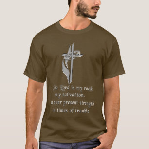 Camiseta O senhor é meus t-shirt da rocha