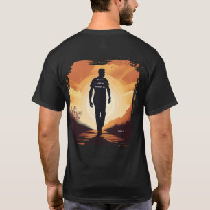 Camiseta O Senhor está comigo onde quer que eu vá