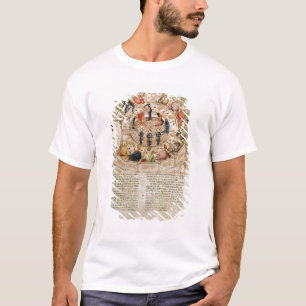 Camiseta O senhor Galahad é dado boas-vindas à mesa redon