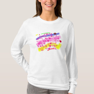 Camiseta O senhor, mantem seu braço