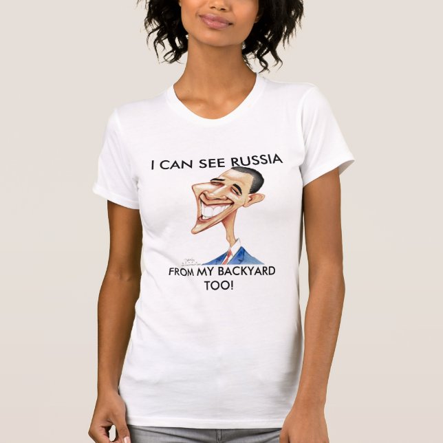 Camiseta O sentido de Obama de humor (Frente)