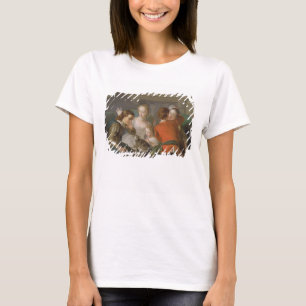 Camiseta O sentido de toque, c.1744-47 (óleo em canvas)