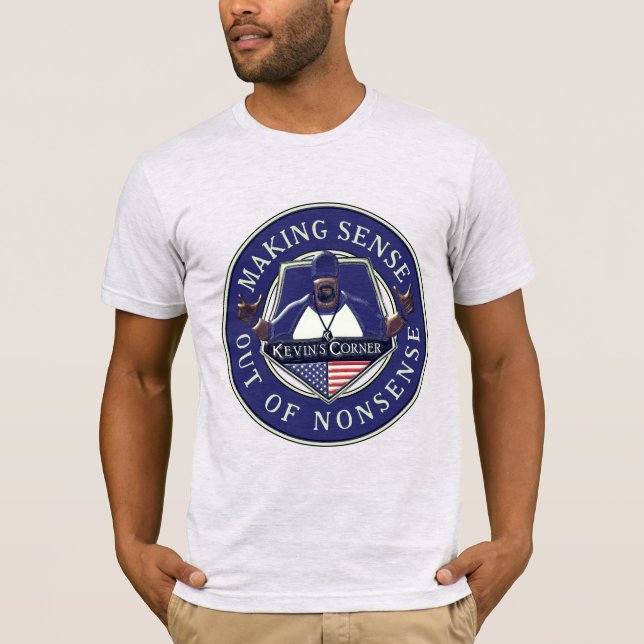 Camiseta O Sentido do Fazer do Canto de Kevin por bobagem (Frente)