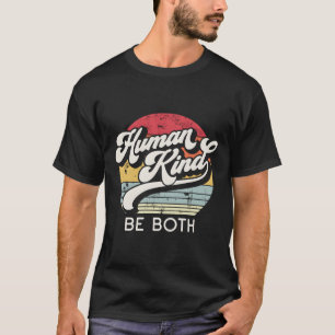 Camiseta O ser humano é a igualdade bondade humanidade Ret