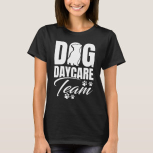 Camiseta O serviço de acolhimento de cães fornece trabalho