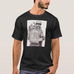 Camiseta O serviço de Poilu na grande guerra