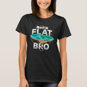 Camiseta O seu irmão plano - a terra do espaço de conspiraç