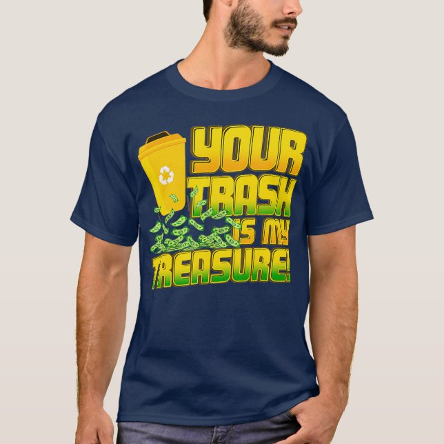 Camiseta O Seu Lixo É O Meu Tesouro Dive (Frente)