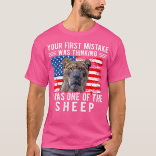 Camiseta O Seu Primeiro Erro Foi Pensar Que Eu Era Um Dos