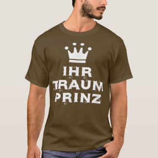 Camiseta O seu sonho, seu parceiro da princesa do conto de