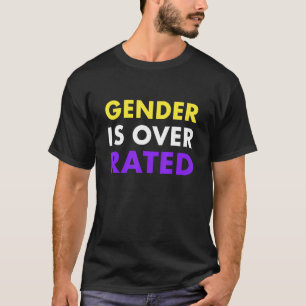 Camiseta O Sexo É Sobreavaliado - Não Binário