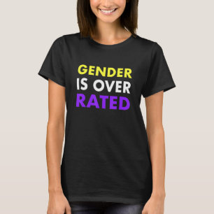 Camiseta O Sexo Está Acima Da Classificação Não-Binária