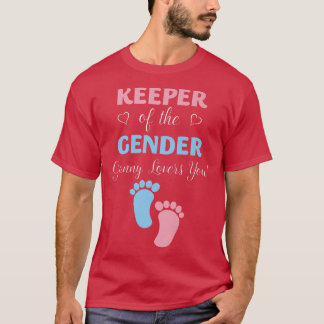 Camiseta O Sexo Reveal Keeper Da Vovó Do Sexo Te Ama