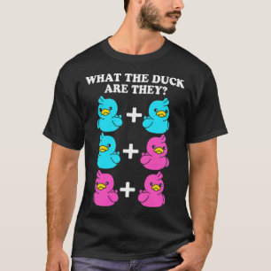 Camiseta O Sexo Revela Gêmeos O Que O Pato É Que São Lou