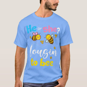 Camiseta O Sexo Revela Que Ele Ou Ela Prima A Ser Rosa Ou A
