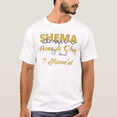 Camiseta Shemá Yisrael Israel Adonai Ado-nai Masculina