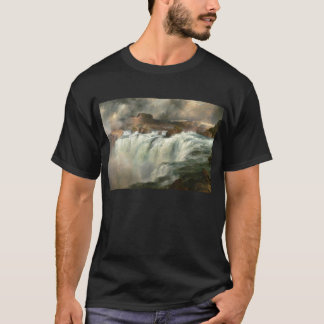 Camiseta O Shoshone cai no rio Snake - 1900