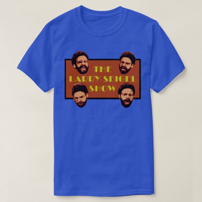 Camiseta O show Larry Seigel SCTV (Frente do Design)